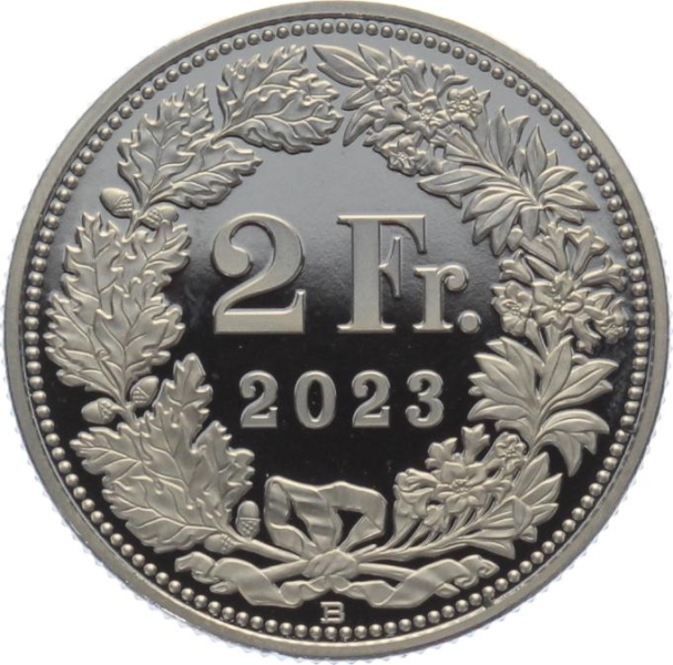 2 Franken 2023 B